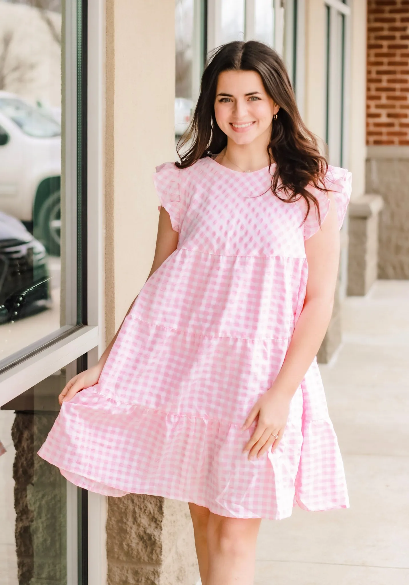 Go for It Gingham Check in Pink