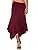 Handkerchief Hemline Midi Skirt