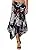 Handkerchief Hemline Midi Skirt