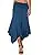 Handkerchief Hemline Midi Skirt