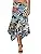 Handkerchief Hemline Midi Skirt