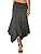 Handkerchief Hemline Midi Skirt