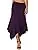 Handkerchief Hemline Midi Skirt