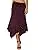 Handkerchief Hemline Midi Skirt