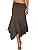 Handkerchief Hemline Midi Skirt