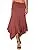 Handkerchief Hemline Midi Skirt