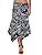 Handkerchief Hemline Midi Skirt