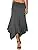 Handkerchief Hemline Midi Skirt