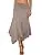 Handkerchief Hemline Midi Skirt