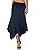 Handkerchief Hemline Midi Skirt