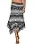 Handkerchief Hemline Midi Skirt