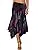 Handkerchief Hemline Midi Skirt