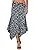 Handkerchief Hemline Midi Skirt