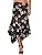 Handkerchief Hemline Midi Skirt
