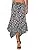 Handkerchief Hemline Midi Skirt