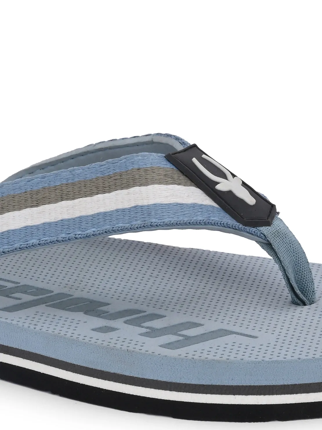 Hirolas® Men's |Comfortable Ligh-Weight Fashionable Slippers/ Flip-Flops HROFF34SBU