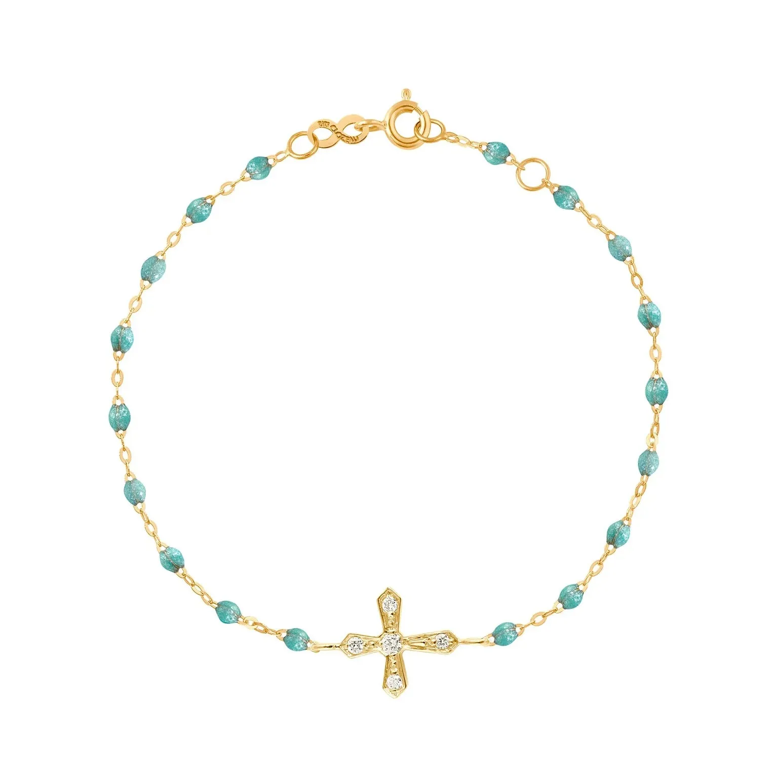 ICEBERG- Gigi vintage cross Diamond  bracelet -18k Yellow Gold