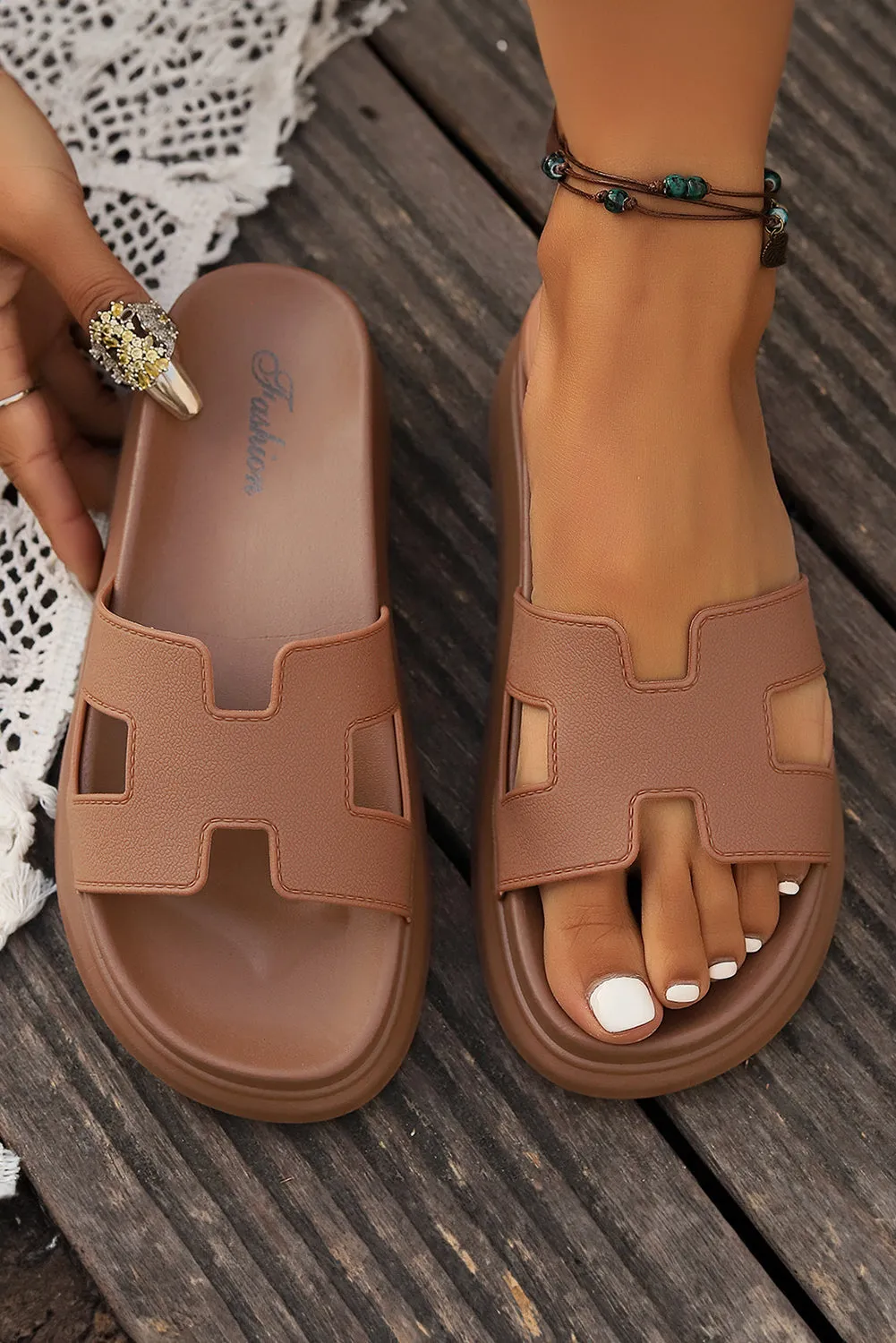 Isla™ | Chic Platform Slippers