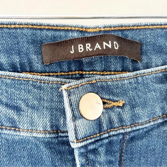 J Brand Valentina High Rise Flare 90s Style Jeans In Sail Size 30