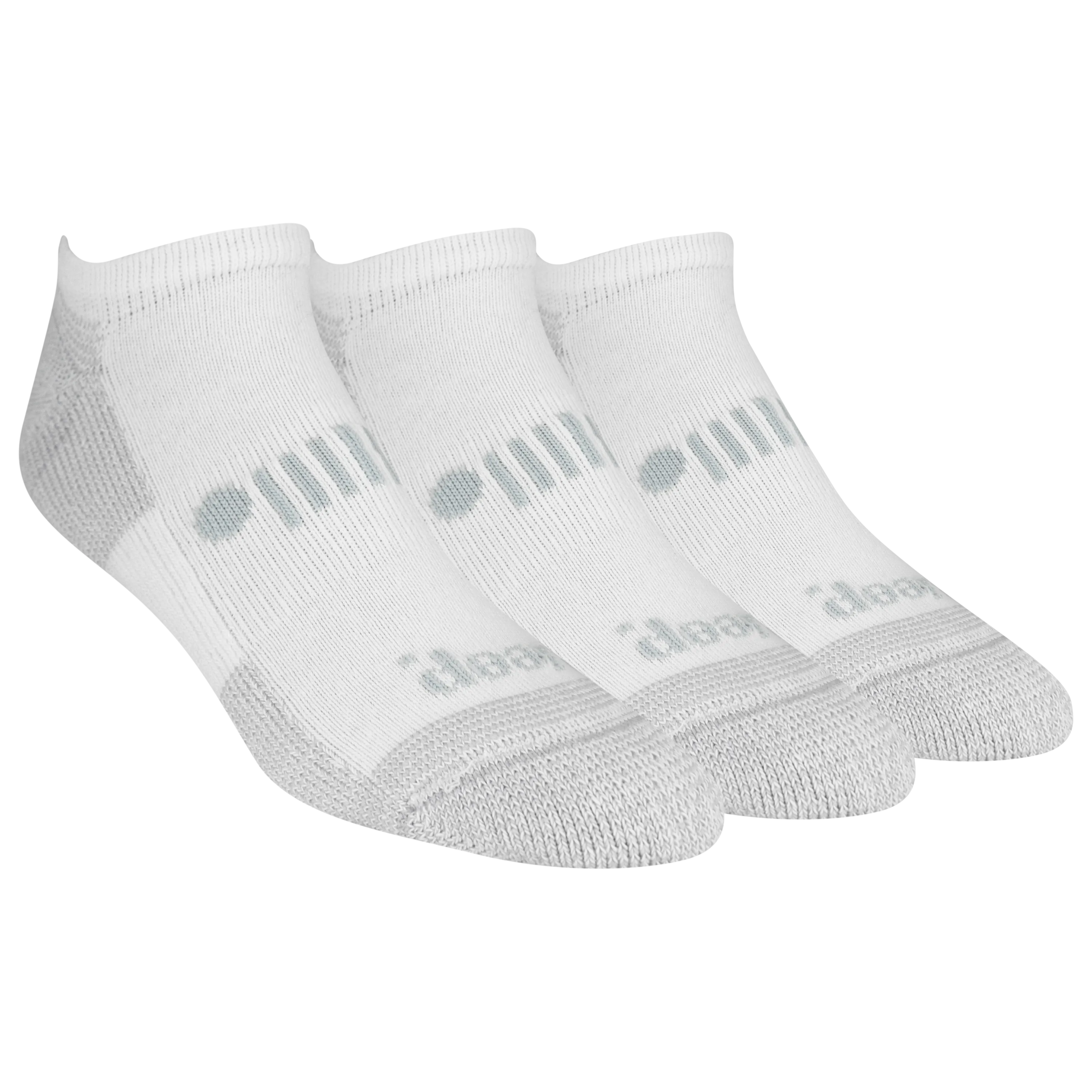Jeep® Women's Classic Cotton No Show Socks 3 Pair Pack Made in USA - Moisture Wicking, Cushioned Comfort