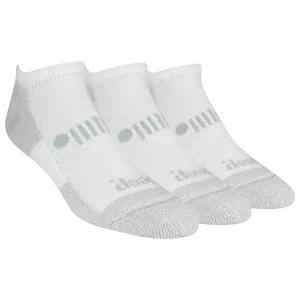 Jeep® Women's Classic Cotton No Show Socks 3 Pair Pack Made in USA - Moisture Wicking, Cushioned Comfort
