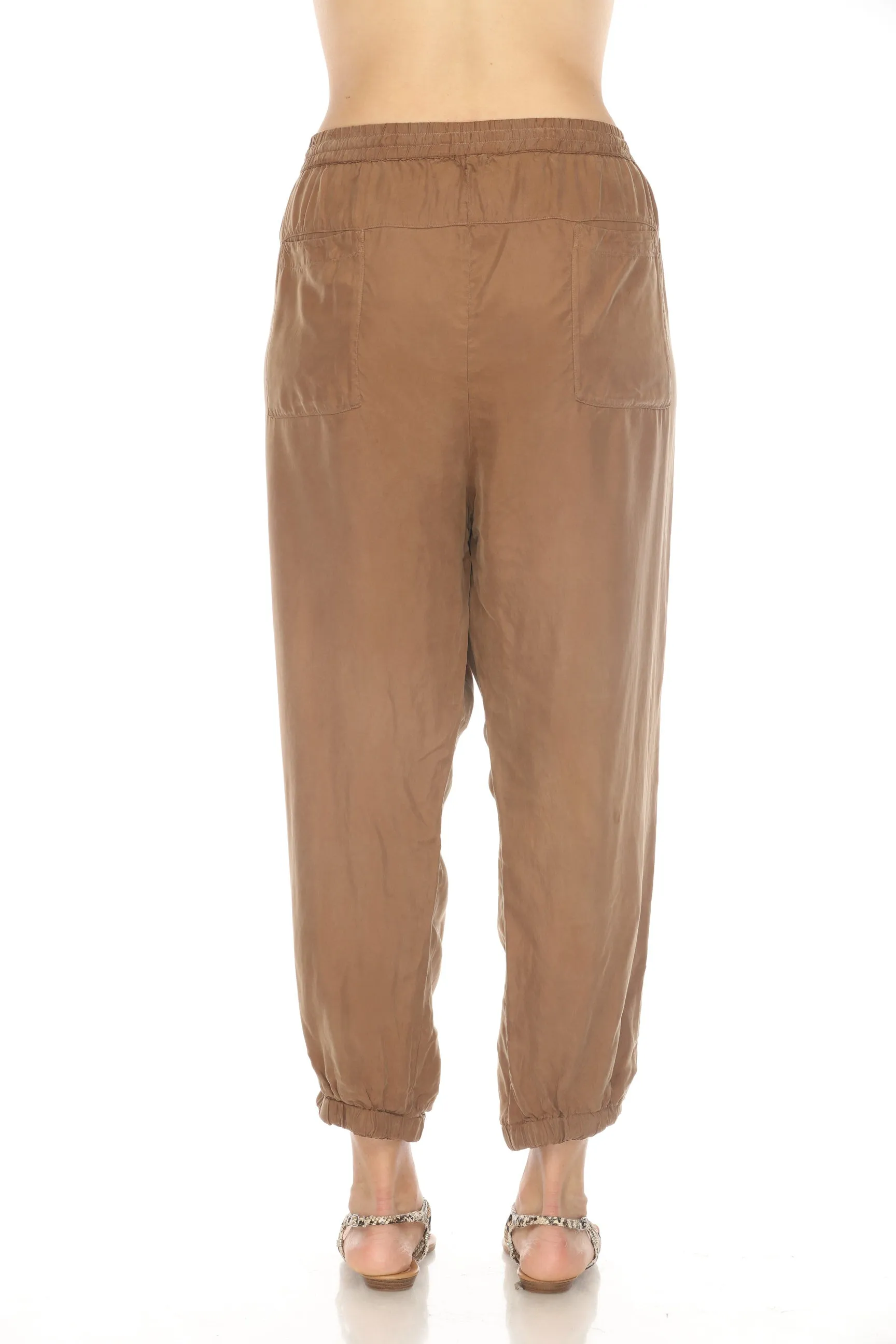 Johnny Was Alice Cropped Jogger Pants R65120 Boho Chic *