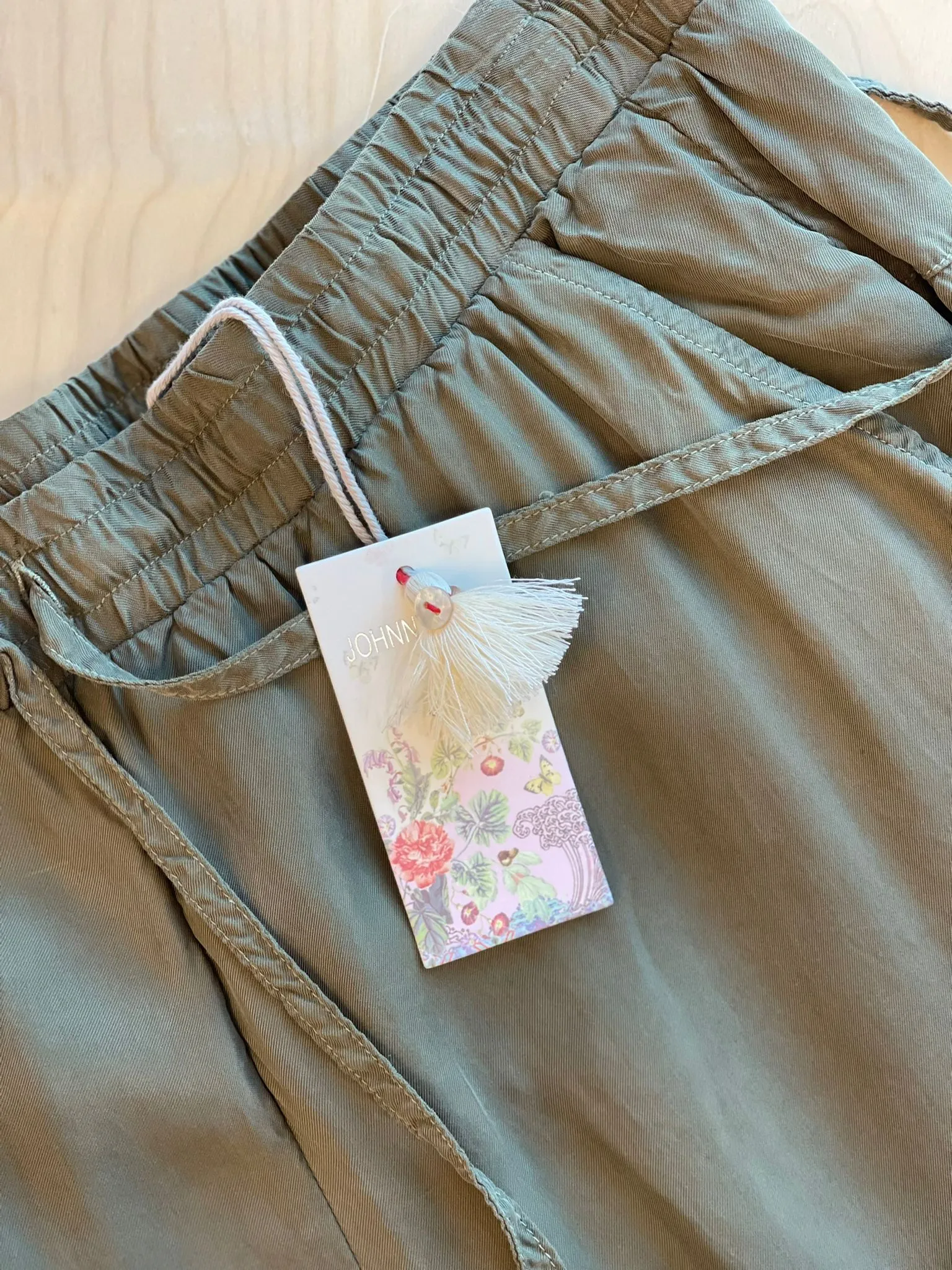 Johnny Was Alice Cropped Jogger Pants R65120 Boho Chic *