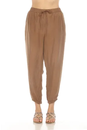Johnny Was Alice Cropped Jogger Pants R65120 Boho Chic *