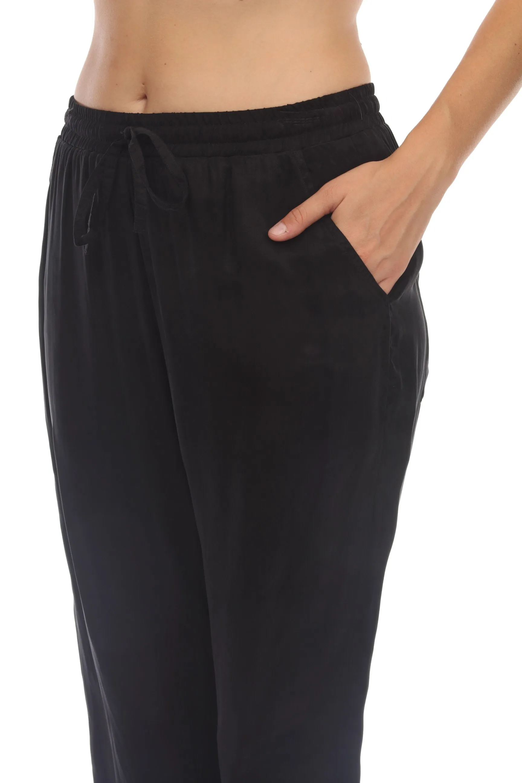 Johnny Was Alice Cropped Jogger Pants R65120 Boho Chic *