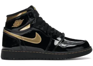 Jordan 1 Black and Gold GS