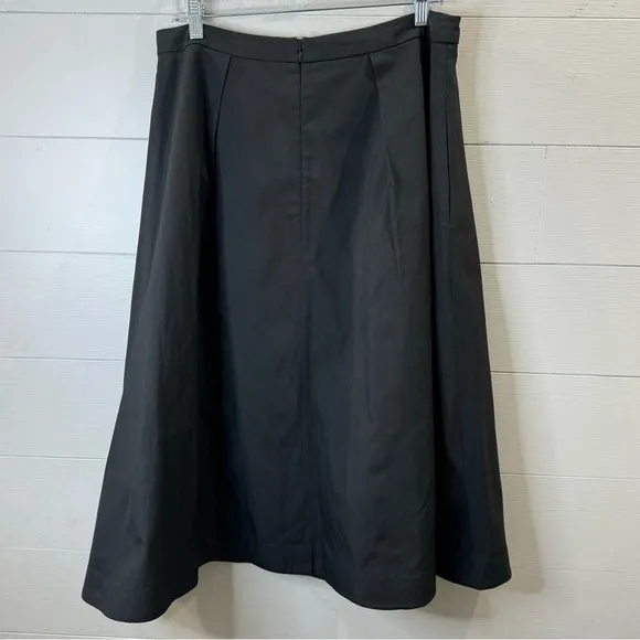 Kate Spade | Elegant Black Saturday Midi Women's Skirt Size 10