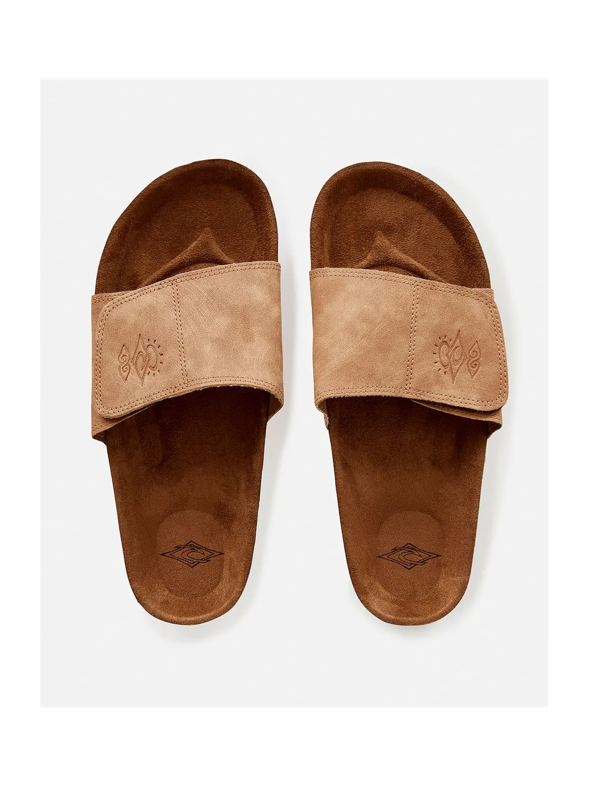 Klapki RIP CURL Fresh Water Slide Open Toe brązowy