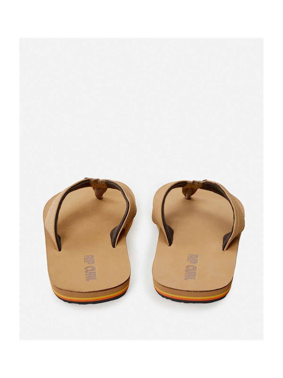 Klapki RIP CURL Revival Leather Open Toe brązowy