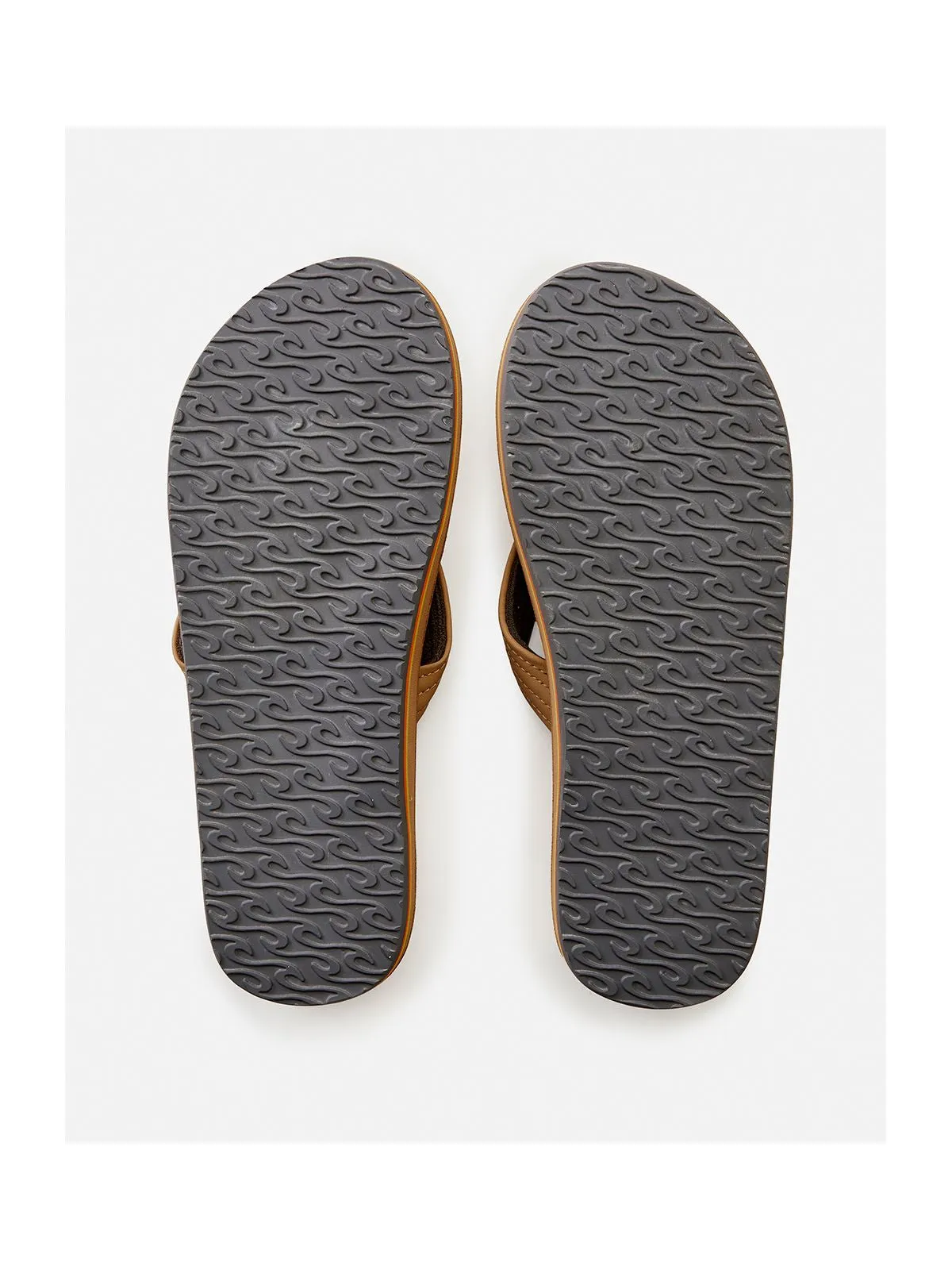 Klapki RIP CURL Revival Leather Open Toe brązowy