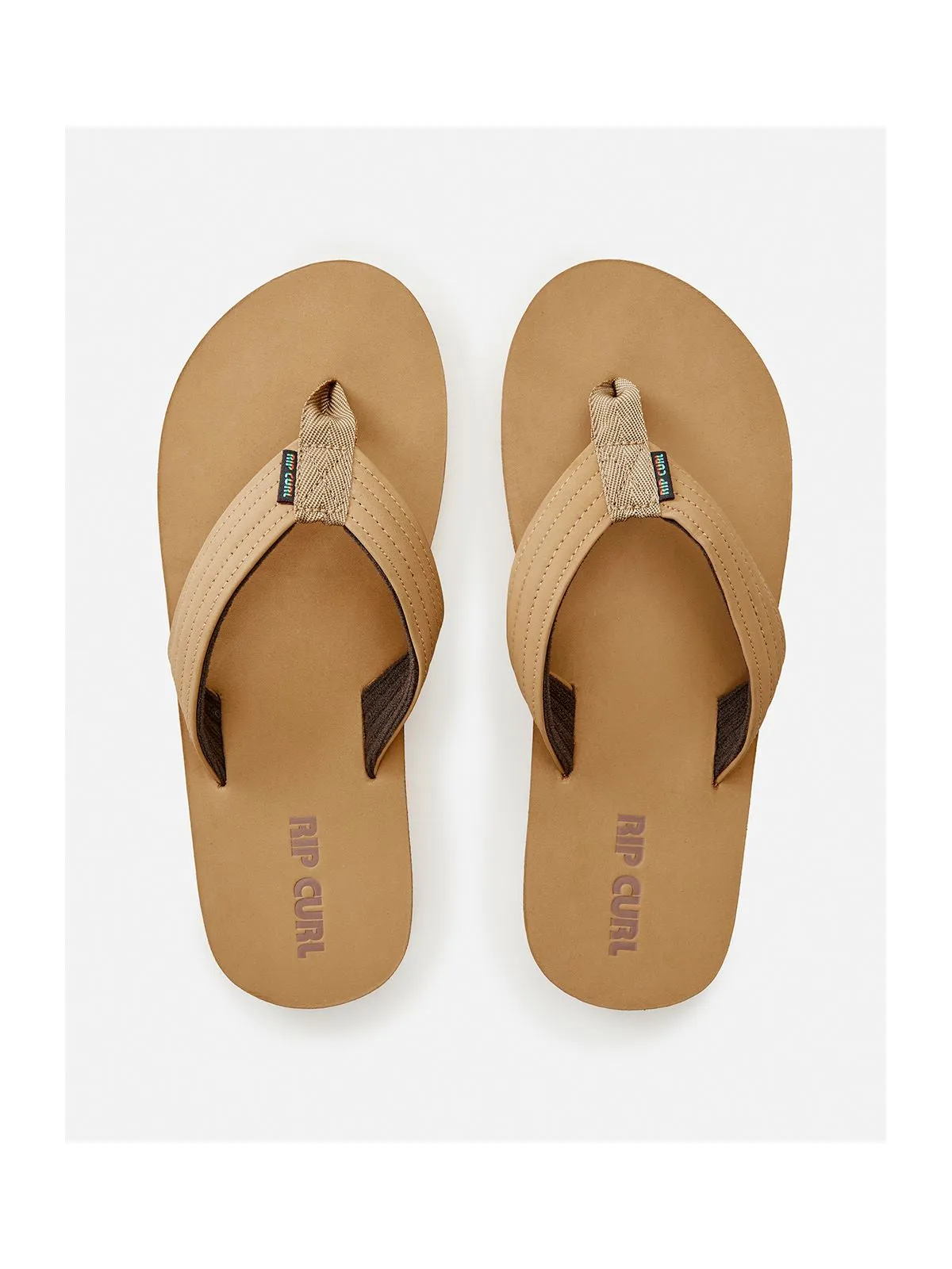 Klapki RIP CURL Revival Leather Open Toe brązowy