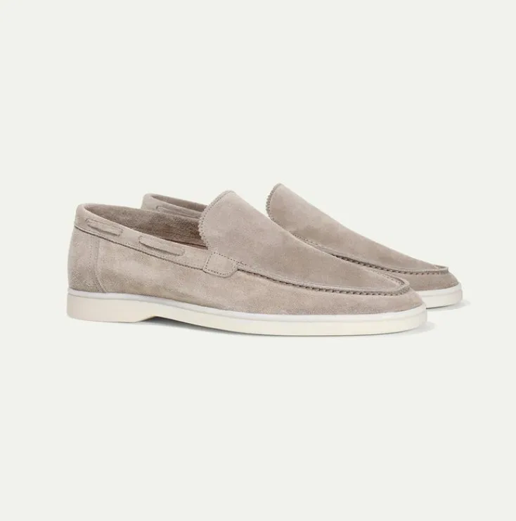 Laurent Suede Loafers