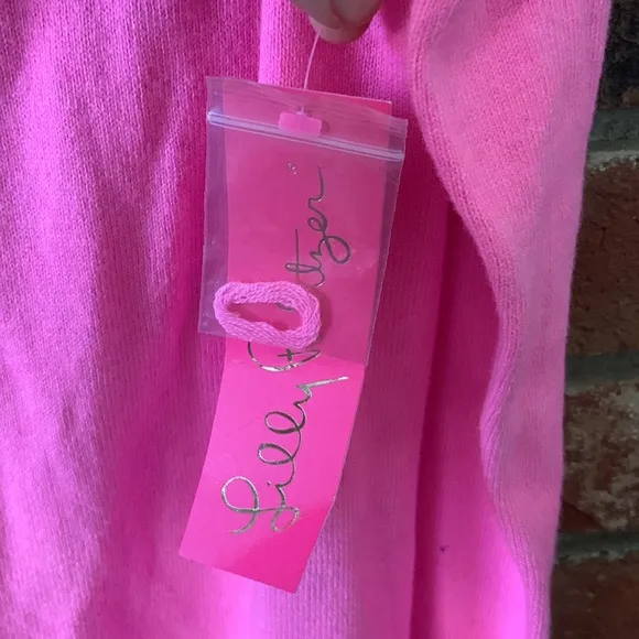 Lilly Pulitzer Pink Christin Off the Shoulder Sweater
