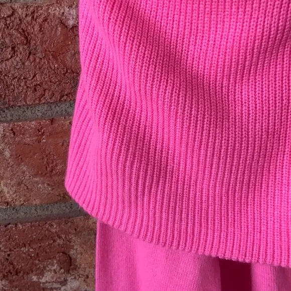 Lilly Pulitzer Pink Christin Off the Shoulder Sweater
