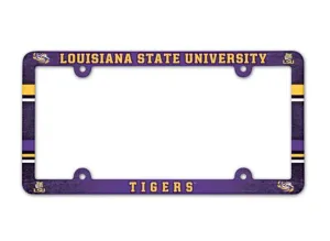 LSU Tigers License Plate Frame - Full Color