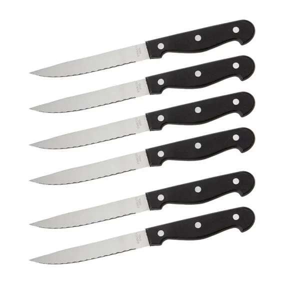 Mainstay 6 Pce Steak Knife Set MAV4811