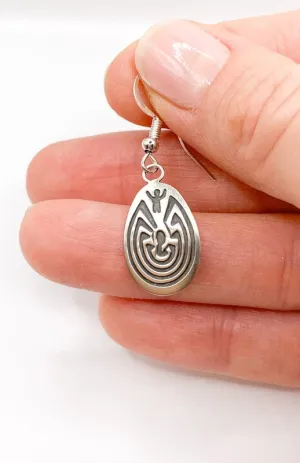 Man In Maze Earrings