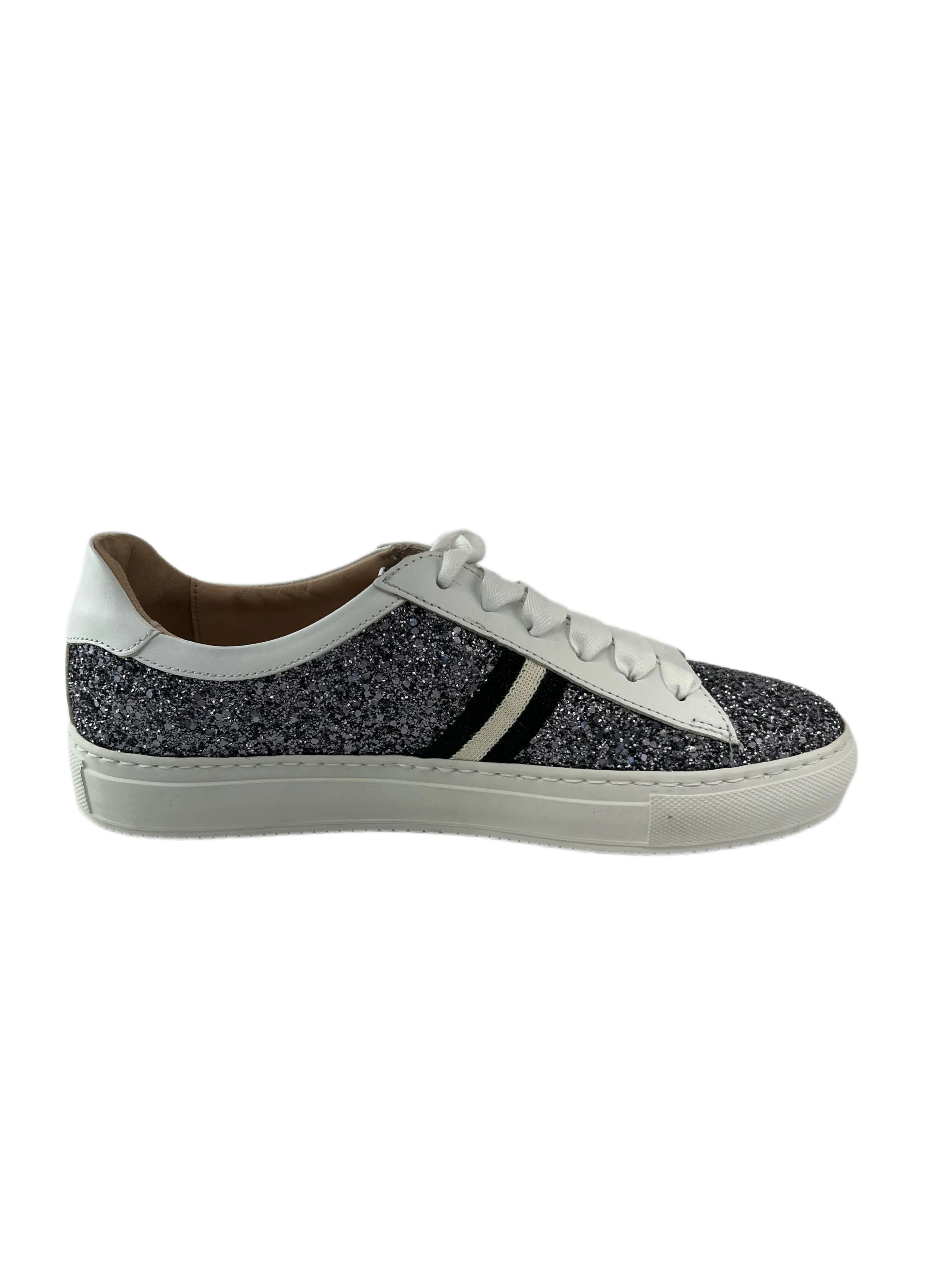 Marina Rinaldi Women's Bianco Labrador Embellished Sneakers NWB