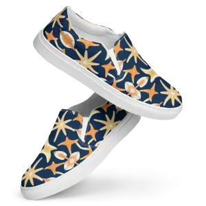 Marine Life Canvas Shoes for Stylish Women Slip