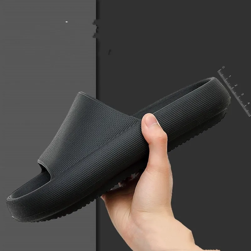 Men and Women's Indoor Thick Soles Shoes, Slippers for Daily Use