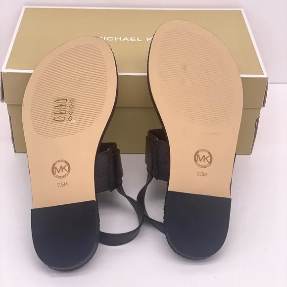 MICHAEL MICHAEL KORS Carmen Thong Sandal Black