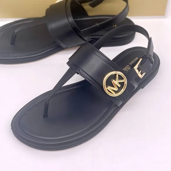 MICHAEL MICHAEL KORS Carmen Thong Sandal Black