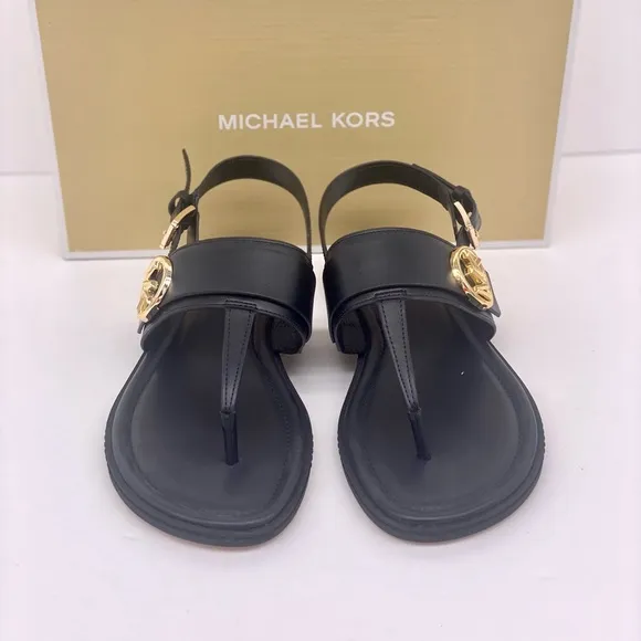 MICHAEL MICHAEL KORS Carmen Thong Sandal Black