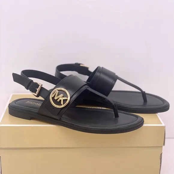 MICHAEL MICHAEL KORS Carmen Thong Sandal Black