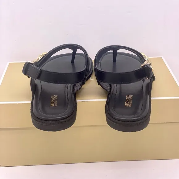 MICHAEL MICHAEL KORS Carmen Thong Sandal Black