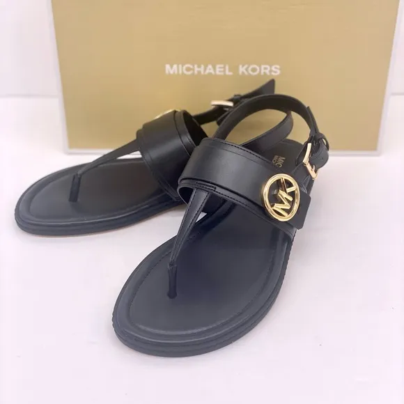 MICHAEL MICHAEL KORS Carmen Thong Sandal Black